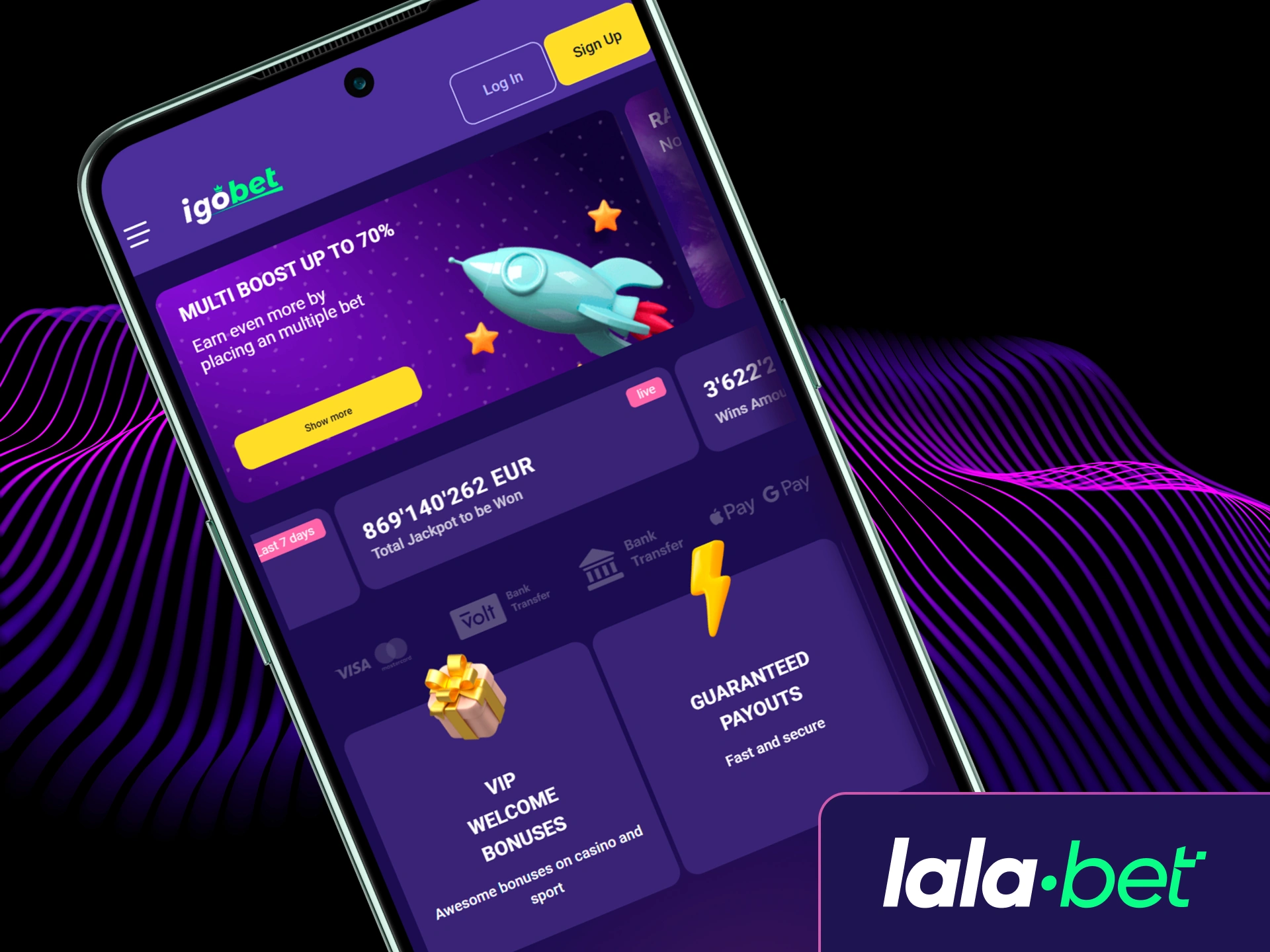 Ontdek alle functies en voordelen van de officiële Lalabet Android App voor een superieure mobiele gokervaring.