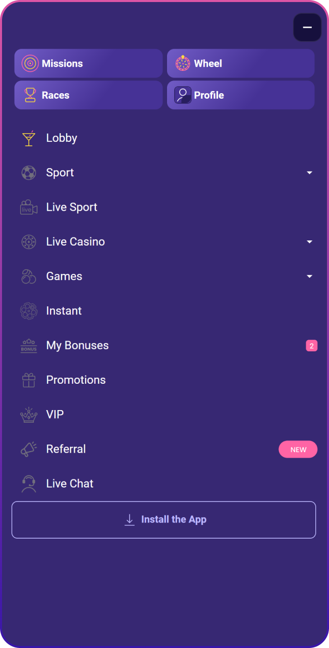 Open je profiel en controleer in de instellingen de versie-informatie om te zien of je Lalabet app up-to-date is.