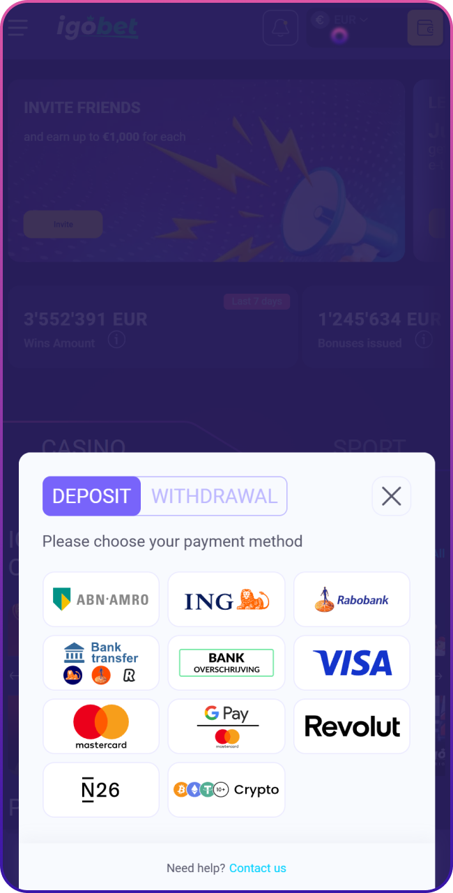 Je account is nu weer helemaal klaar voor gebruik met de nieuwste functies van Lalabet Nederland.