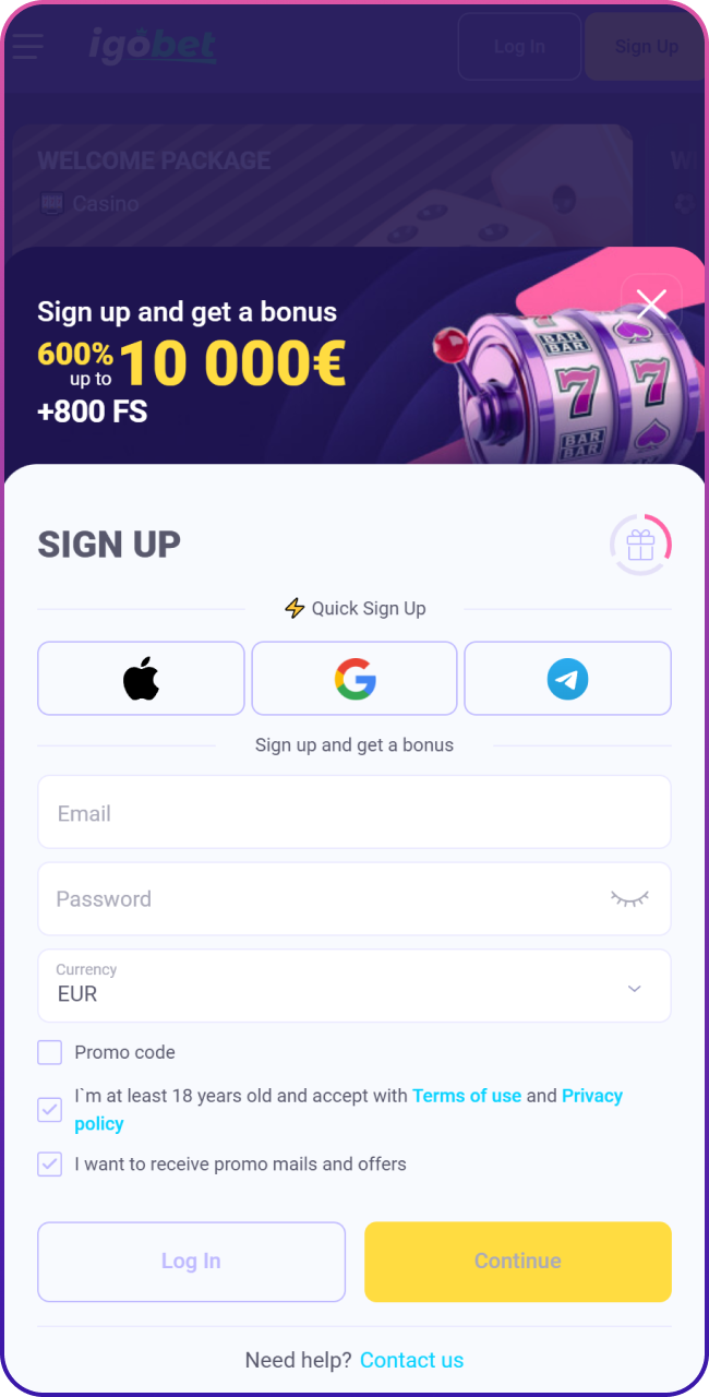 Voltooi je Lalabet registratie in Nederland om direct toegang te krijgen tot je spelersaccount.
