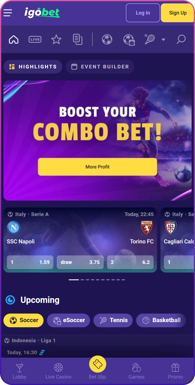 Bezoek de Lalabet sport sectie voor live wedden op voetbal en andere topcompetities.